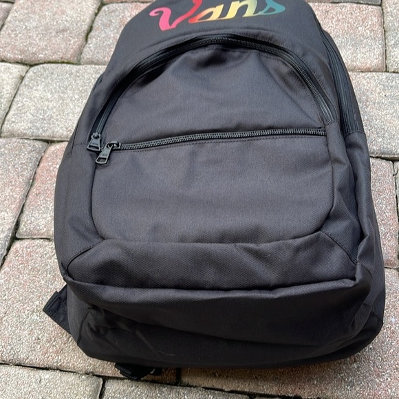 VANS Ranged 2 Backpack Black Women-Men’s Casual School Student Bag VN0A7UFNJNH - Picture 3 of 16